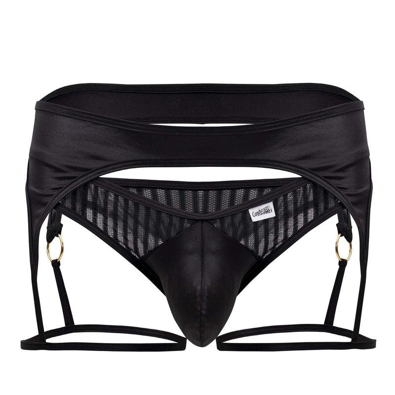 Candyman 99655 Garter tangas color negro