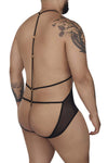 Candyman 99662x Couleur de body en tulle noir