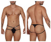 Candyman 99668 Jock Thongs Color noir