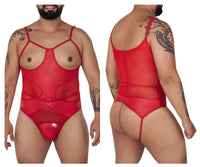 Candyman 99670x harnais de body couleur rouge