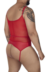 Candyman 99670x Harness Bodysuit Color rojo