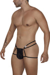 Candyman 99671 Lace Jock Thongs Color Black