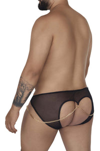 Candyman 99672x Chain Jock Briefs Color noir