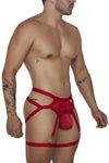 Candyman 99675 Garter Jock Two Piece Set Couleur rouge