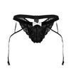 Candyman 99679 Lace Garter Briefs Color noir