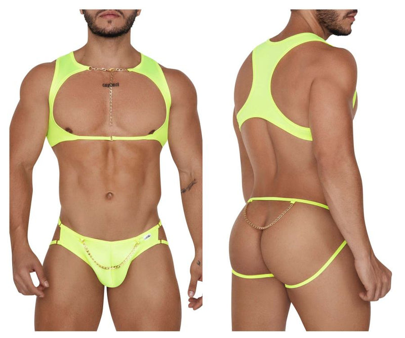 Candyman 99682 harnais jock en deux pièces couleurs vert