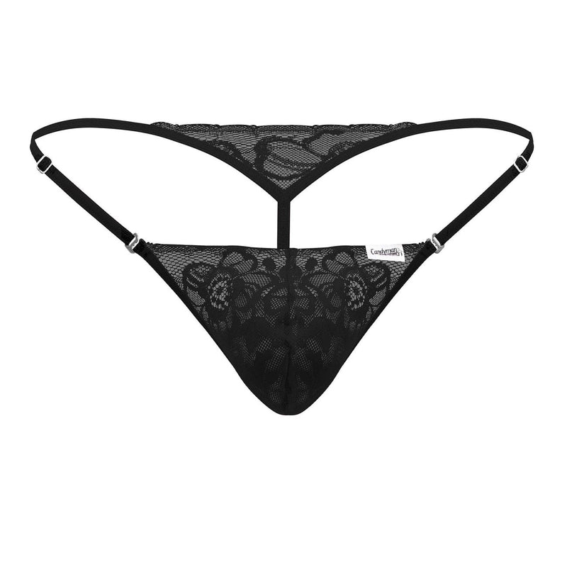 CandyMan 99685 Lace Thongs Color Black