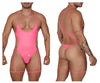 Candyman 99697 Garter Bodysuit Color Pink