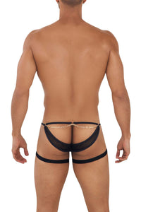 Candyman 99705 Garter Jockstrap Color Black