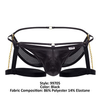 Candyman 99705 Garter Jockstrap Color noir