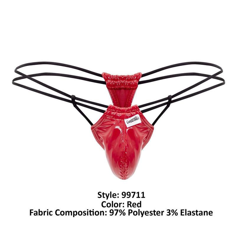 Candyman 99711 Dom Thongs Color rouge