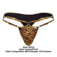 Candyman 99712 Safari Thongs Color Leopard Impresión