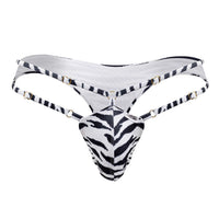 CandyMan 99712 Safari Thongs طباعة حمار وحشي ملونة