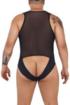 CandyMan 99716X Work-N-Out Bodysuit Color Black