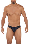 Candyman 99721 Color de jockstrap de encaje negro