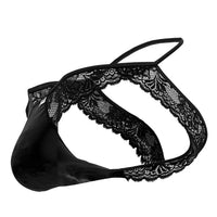 CandyMan 99721 Lace Jockstrap Color Black