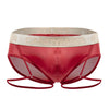 Candyman 99722 Garter Mesh Briefs Color rojo