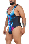 Candyman 99725x Bodysuit Color Bodysuit a la luz de la luna azul