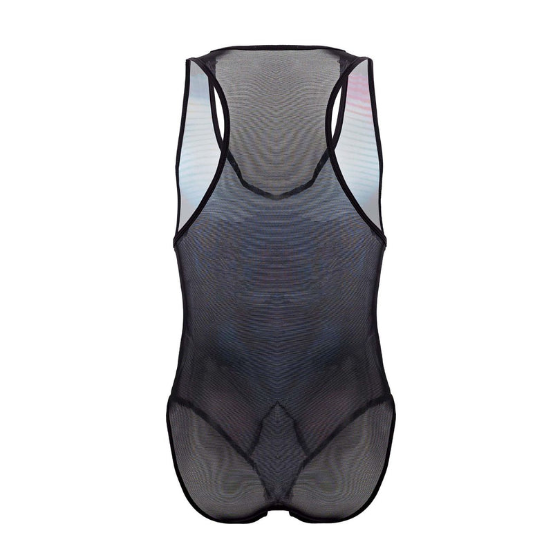 CandyMan 99725 Work-N-Out Bodysuit اللون ضوء القمر الأزرق