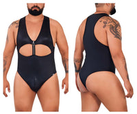 CandyMan 99728X Work-N-Play Bodysuit اللون أسود