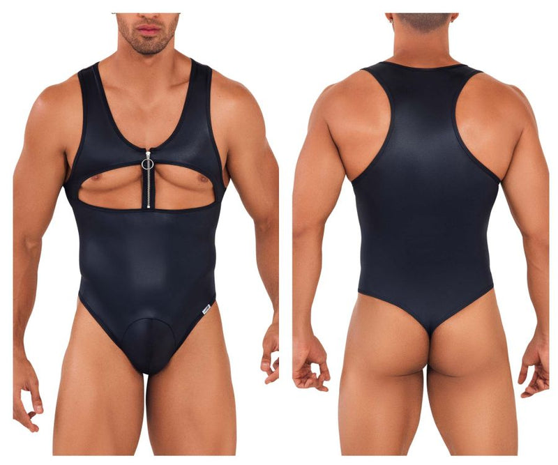 CandyMan 99728 Work-N-Play Bodysuit اللون أسود