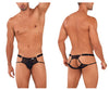 Candyman 99730 Color Jockstrap de encaje negro