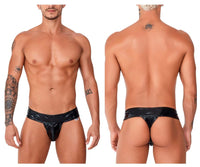 Candyman 99742 THONGS GLOSS Color negro