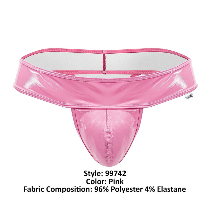 CandyMan 99742 Gloss Thongs Color Pink