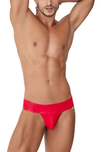 CandyMan 99742 Gloss Thongs Color Red