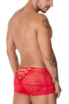 Candyman 99745 Trunks de encaje color rojo