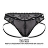 CandyMan 99747 Lace Thongs Color Black