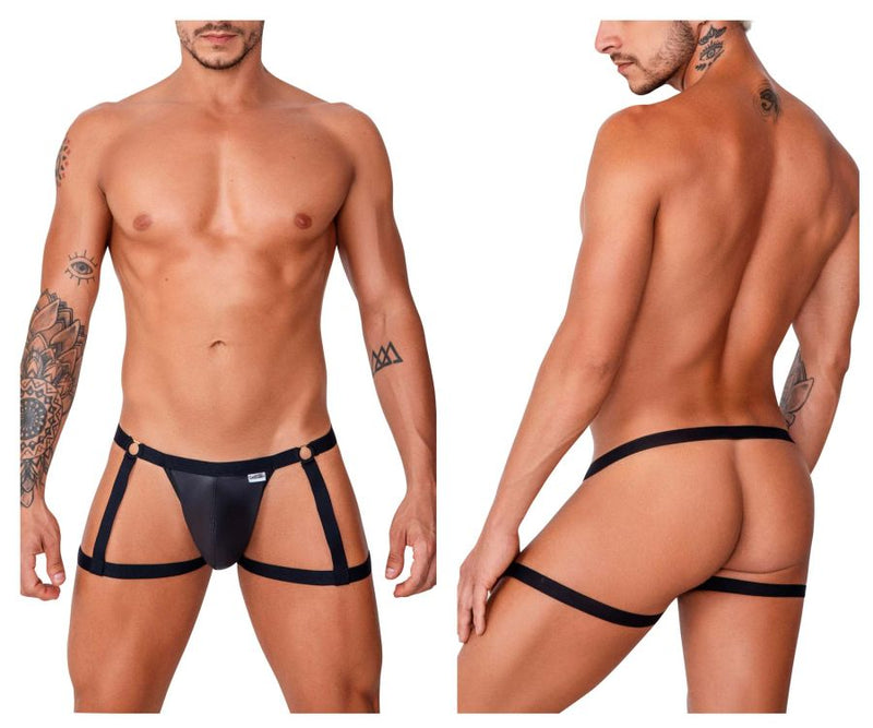 Candyman 99749 Garter Jockstrap Color Black