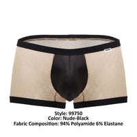 Candyman 99750 Lace Trunks Color Nude-Black