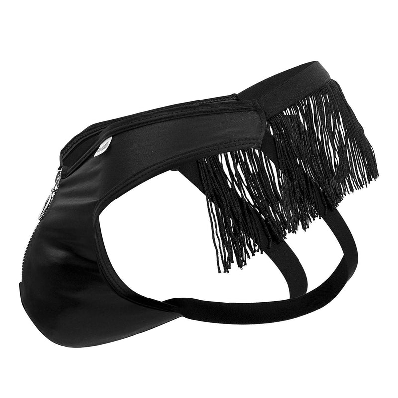 Candyman 99753 Fringe Jockstrap Color Black