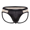 Candyman 99763 Color de Jockstrap Nude-Black