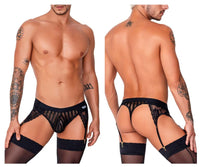 Candyman 99766 Garter Thongs Color noir