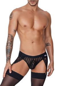 Candyman 99766 Garter Thongs Color noir