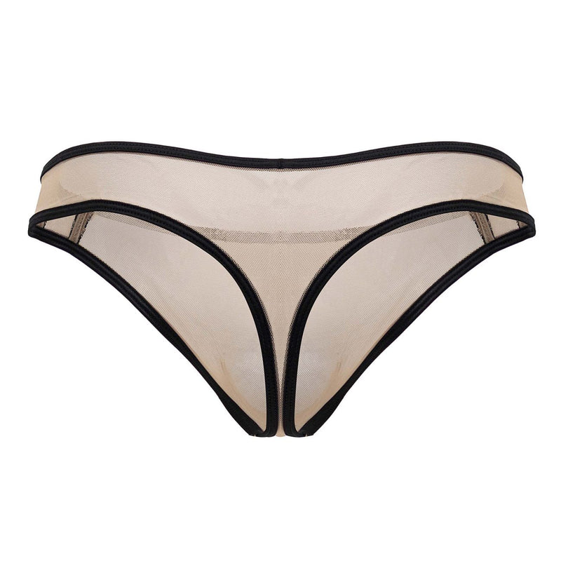 CandyMan 99767 Sports Mesh Thongs Color Beige