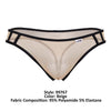 Candyman 99767 Sports Mesh Thongs Color Beige