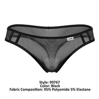 Candyman 99767 Sports Mesh Thongs Color noir