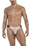 Candyman 99771 Mesh Thongs Color Beige