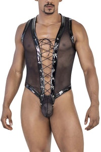 Candyman 99774 Gladiator Bodysuit Color Black