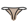 Candyman 99776 Mesh Thongs Color Beige