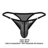 Candyman 99776 Mesh Thongs Color noir