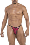 Candyman 99776 Mesh tangas color burdeos