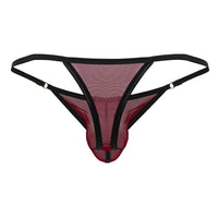 Candyman 99776 Mesh tangas color burdeos