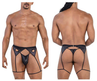 Candyman 99785 Garter atuendo color negro