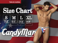 Candyman 99610 arnese tanga atuendo color leopardo estampado