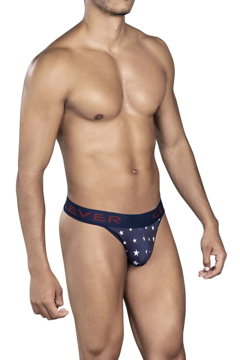 Clever 0918 Bright Star Thongs Color Dark Blue