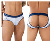 Inteligente 0947 Color de jockstrap simple gris